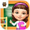 Sweet Baby Girl School Cleanup App Icon