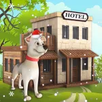 Dog Hotel Pet Day Care Game App icon