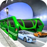 Driving School Elevated Bus 3D App Icon