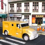 Cash Delivery Armored Truck 3D App Icon