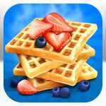 Waffle Food Maker Cooking Game ios icon