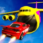 Cars Stunts Battle In Plane App icon