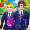 High School Dress Up Salon App Icon
