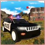 Crime City Police Car Chasing App Icon