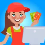 Supermarket Cashier Money Game App Icon