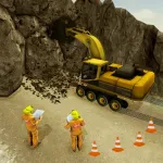 Highway Tunnel Construction 3D App Icon