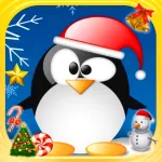 Snow Penguin Christmas Game App Icon