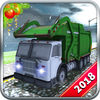 Christmas Snow Garbage Truck iOS icon