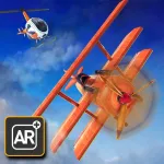 AR Plane Craze : Fun Joyride App Icon