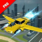 Flying Futuristic Car Pro ios icon