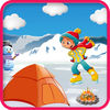 Winter Camp Builder Adventure App Icon