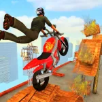 Tricky Motorbike Stunt Master App icon
