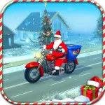 Santa Moto Bike Rider App icon