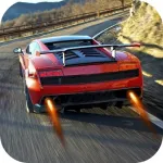 Real Fast Car Driving App icon