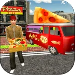 Pizza Delivery Bike Rider Game ios icon