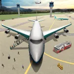 Real Plane Landing Simulator App icon