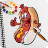 Sausage Coloring Book Games App Icon