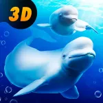 Beluga Whale Simulator App icon