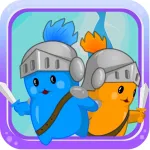 Twin Cat Warrior Snow App Icon