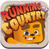 RunningMyCountry iOS icon