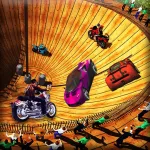 Well Of Death Racing stunts 3D App Icon