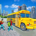 City School Bus Drive Fun App icon