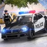 Police Drift Car Driving App Icon