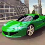 New City Fast Car Racing App Icon
