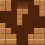 Wooden Jigsaw Block Puzzle App Icon