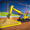 Excavator Crane Construction App Icon