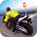 Real Police Bike Driving App Icon