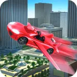 Flying Sports Car Driver App Icon