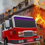 Fireman 911 Rescue Fire Truck App Icon