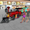 Shopping mall toy train games iOS icon
