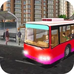 Driving Luxury Bus In City App Icon
