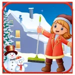 House Cleaning in Winter App Icon