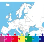 Europe Map Puzzle App Icon