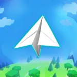 Paper Plane Planet App Icon