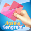 Jigsaw Style Tangram Geometry iOS icon
