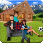 Virtual Happy Family Drama Sim App Icon