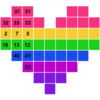 Number down Color iOS icon