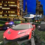 Police vs Gangster Escape: Car App Icon