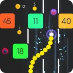 Snake Dash Color Blocks App icon