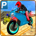 SuperBike Stunt Drive: Parking App Icon