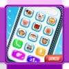Baby phone with numbers iOS icon