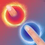 Portal for finger: Fun magic! ios icon