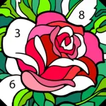 Color by Number #Coloring Book App Icon