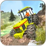 Off-Road Tractor Muddy Driving App Icon