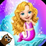 Sweet Baby Girl Mermaid Life App icon