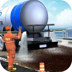 Mega City Road Construction 3D App Icon